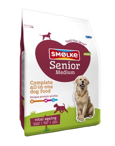 Smolke Senior Medium Brokken 12 KG - Best4pets.nl