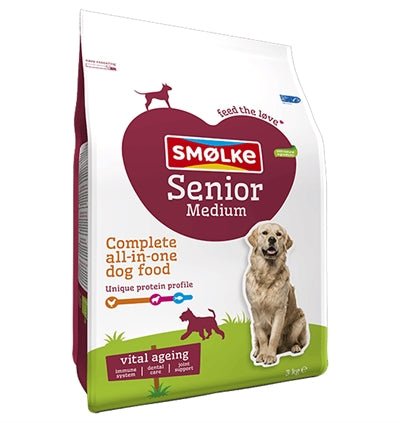 Smolke Senior Medium Brokken - Best4pets.nl