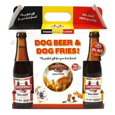 Snuffle Gift Box Hondenbier En Patat - Best4pets.nl