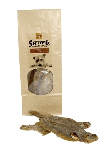 Sn'urk Snurk Gedroogde Schol 3 ST - 100 GR - Best4pets.nl