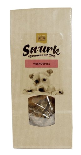 Sn'urk Snurk Vissnoepjes Van Wilde Zalmvlees 100 GR - Best4pets.nl