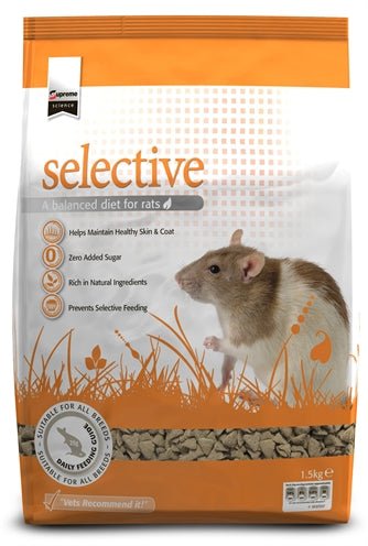 Supreme Science Selective Rat / Mouse 1,5 KG - Best4pets.nl