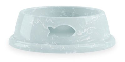 Tarhong Voerbak Kat Whiskers Marmer Mint Melamine 15X4,5 CM 180 ML - Best4pets.nl