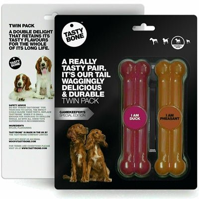 Tasty Bone Twinpack Duck / Pheasant - Best4pets.nl