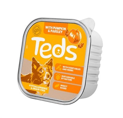 Teds Insect Based All Breeds Alu Pompoen / Peterselie - Best4pets.nl