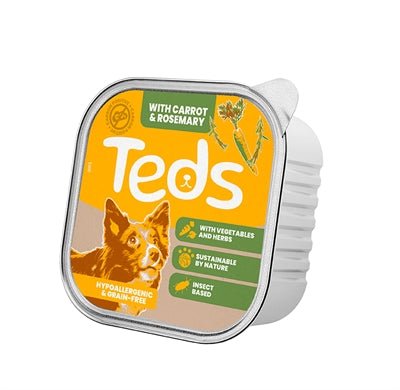 Teds Insect Based All Breeds Alu Wortel / Rozemarijn - Best4pets.nl