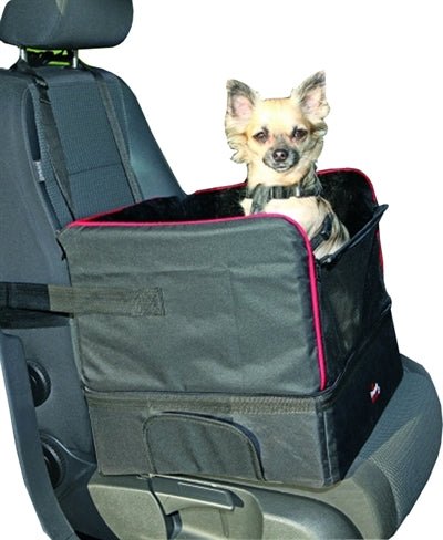 Trixie Autostoel Voor Kleine Honden Zwart 45X38X37 CM - Best4pets.nl