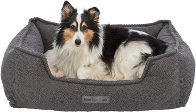 Trixie Be Eco Gerecycled Hondenmand Coline Hoekig Donkergrijs / Beige - Best4pets.nl