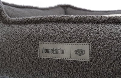 Trixie Be Eco Gerecycled Hondenmand Coline Hoekig Donkergrijs / Beige - Best4pets.nl