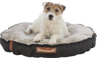 Trixie Be Nordic Hondenmand Fohr Rond Soft Zwart / Zand - Best4pets.nl