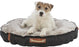 Trixie Be Nordic Hondenmand Fohr Rond Soft Zwart / Zand - Best4pets.nl