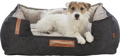 Trixie Be Nordic Hondenmand Fohr Zwart / Zand - Best4pets.nl