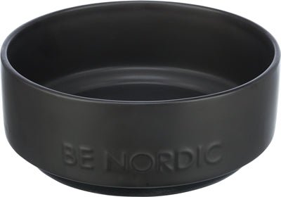 Trixie Be Nordic Voerbak Hond Keramiek / Rubber Zwart - Best4pets.nl