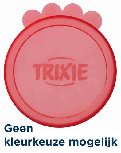 Trixie Deksel Voor Blik Kunststof Assorti 3 ST 7,6 CM - Best4pets.nl