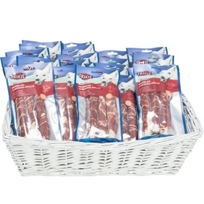 Trixie Denta Fun Marbled Beef Chewing Rolls - Best4pets.nl