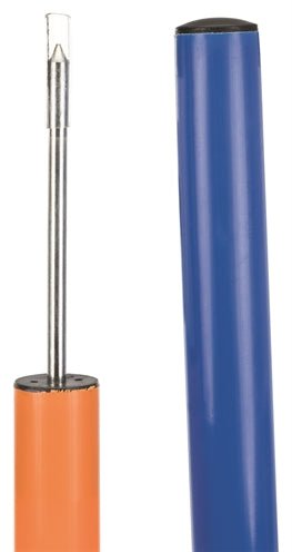 Trixie Dog Activity Agility Slalom Stokken Blauw / Oranje - Best4pets.nl