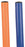 Trixie Dog Activity Agility Slalom Stokken Blauw / Oranje - Best4pets.nl