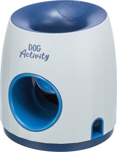 Trixie Dog Activity Strategiespel Ball&Treat Wit / Blauw 17X17X18 CM - Best4pets.nl