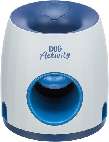 Trixie Dog Activity Strategiespel Ball&Treat Wit / Blauw 17X17X18 CM - Best4pets.nl