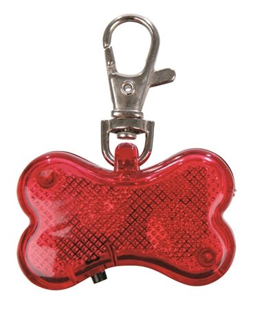 Trixie Flasher Veiligheidslampje Bot Rood 4.5 CMX3 CM - Best4pets.nl