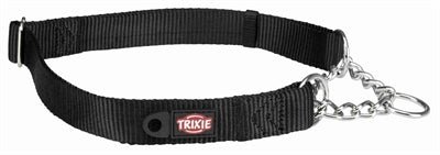 Trixie Halsband Hond Premium Choker Zwart - Best4pets.nl