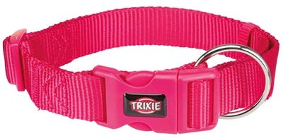 Trixie Halsband Hond Premium Fuchsia - Best4pets.nl