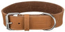 Trixie Halsband Hond Rustic Vetleer Heartbeat Bruin - Best4pets.nl