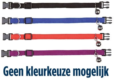 Trixie Halsband Kat Elastisch Assorti - Best4pets.nl