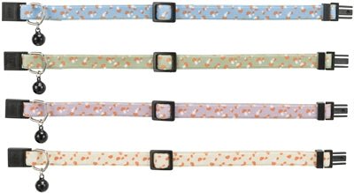 Trixie Halsband Kat Paddenstoel Elastich Assorti - Best4pets.nl