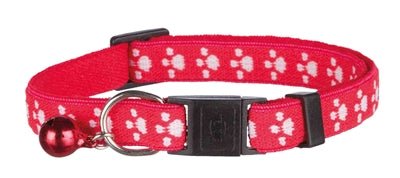 Trixie Halsband Kat Print Poot Elastisch Assorti - Best4pets.nl