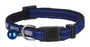 Trixie Halsband Kat Safer Life Fluweel Reflecterend Assorti - Best4pets.nl