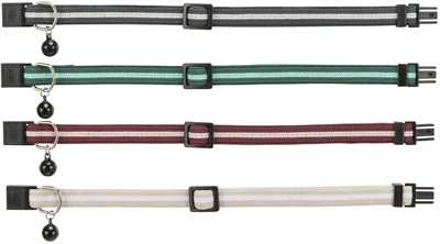 Trixie Halsband Kat Strepen Elastisch Assorti - Best4pets.nl