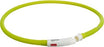 Trixie Halsband Usb Siliconen Lichtgevend Oplaadbaar Groen 70X1 CM - Best4pets.nl