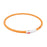 Trixie Halsband Usb Siliconen Lichtgevend Oplaadbaar Oranje 70X1 CM - Best4pets.nl