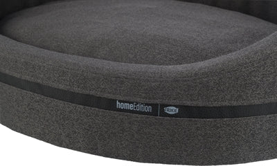 Trixie Hondenmand Citystle Ovaal Home Edition Donkergrijs - Best4pets.nl