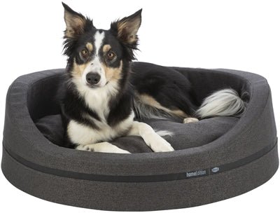 Trixie Hondenmand Citystle Ovaal Home Edition Donkergrijs - Best4pets.nl