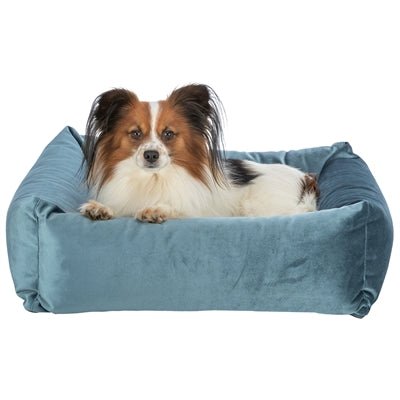 Trixie Hondenmand Malia Hoekig Blauwgrijs Gerecycled - Best4pets.nl