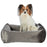 Trixie Hondenmand Malia Hoekig Donkergrijs Gerecycled - Best4pets.nl