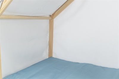 Trixie Hondenmand Tent Lias Hout Zand / Blauw - Best4pets.nl