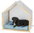 Trixie Hondenmand Tent Lias Hout Zand / Blauw - Best4pets.nl