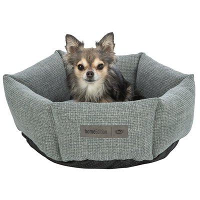 Trixie Hondenmand Viviana Rond Blauwgrijs - Best4pets.nl