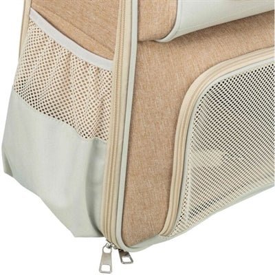 Trixie Hondentas Rugtas Willow Beige / Bruin - Best4pets.nl