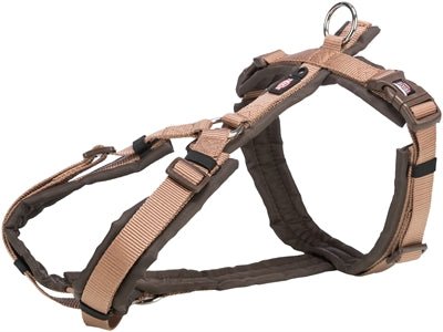 Trixie Hondentuig Premium Trekking Bruin / Beige - Best4pets.nl