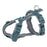 Trixie Hondentuig Premium Trekking Petrol Blauw/ Grafiet Grijs - Best4pets.nl