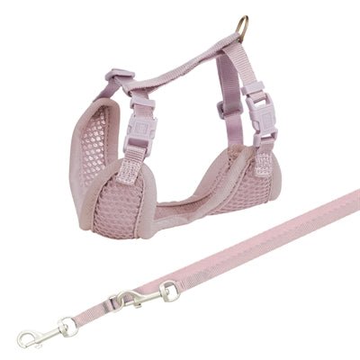 Trixie Junior Puppytuig Soft Met Riem Lila 26 - 34X1 CM / 2 MTR - Best4pets.nl