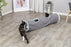 Trixie Katten Speeltunnel Harvey Velours / Pluche Grijs - Best4pets.nl