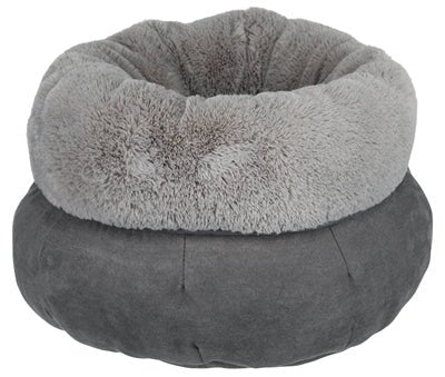 Trixie Kattenmand Elsie Velours Grijs 45 CM - Best4pets.nl