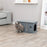 Trixie Kattenmand Huis Lene Vilt Grijs - Best4pets.nl