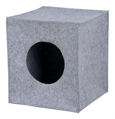 Trixie Kattenmand Iglo Anton Grijs 33X33X37 CM - Best4pets.nl