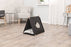 Trixie Kattenmand Tent Elfie Met Kussen Vilt Antraciet 50X46X52 CM - Best4pets.nl